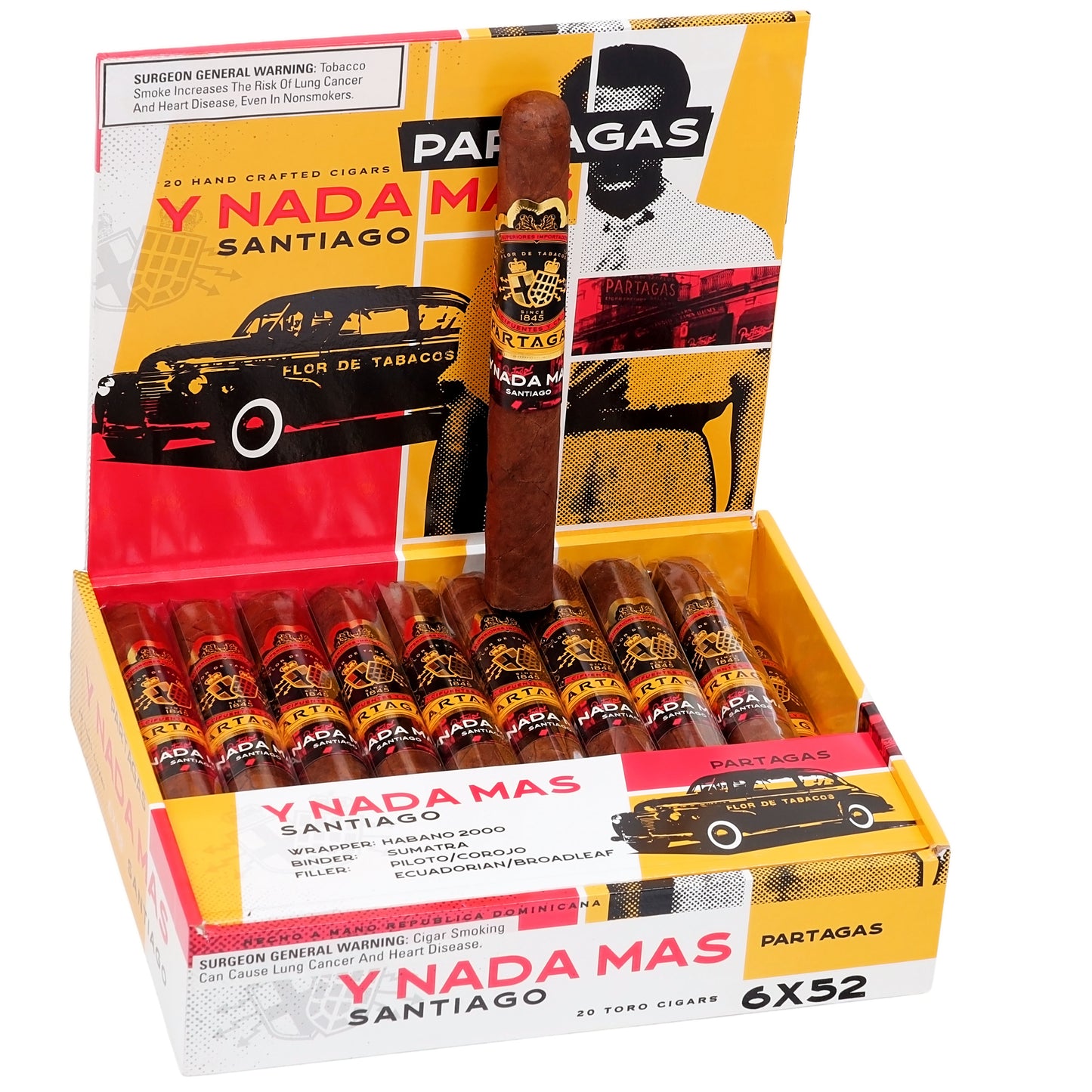 Partagas Y Nada Mas Santiago Toro