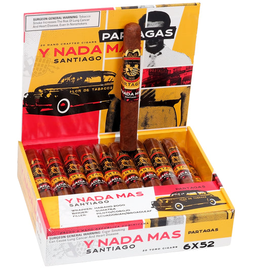 Partagas Y Nada Mas Santiago Toro